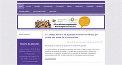 Desktop Screenshot of educacionsocialnavarra.org